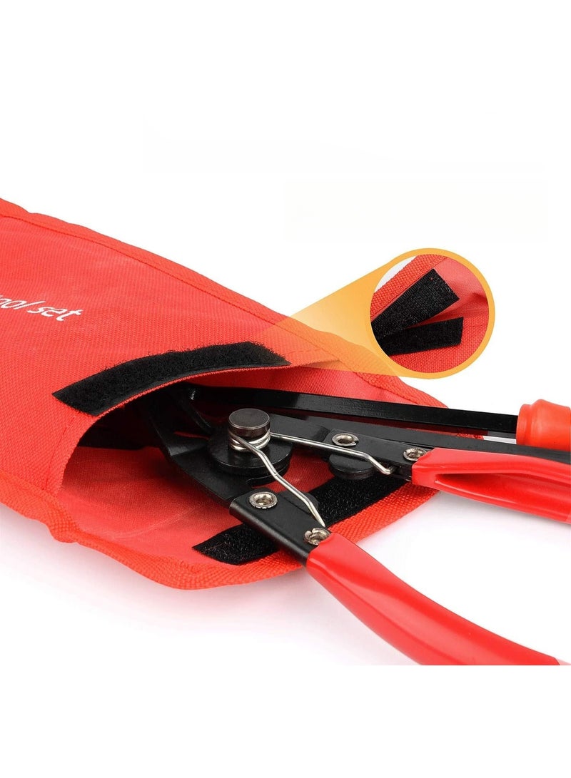 3 Pcs Clip Pliers Set & Fastener Remover-Auto Upholstery Combo Repair Kit With Storage Bag - Image 5